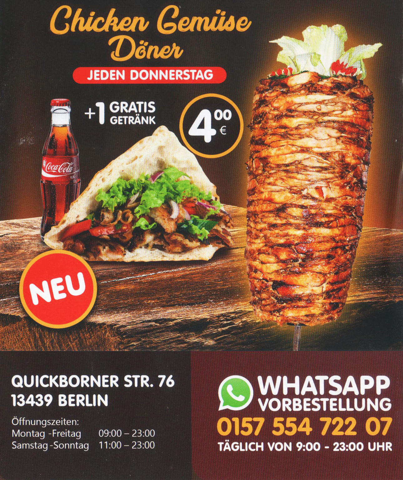Mustis Quick Kebap – Ein Familienbetrieb in der Quickborner Straße ...