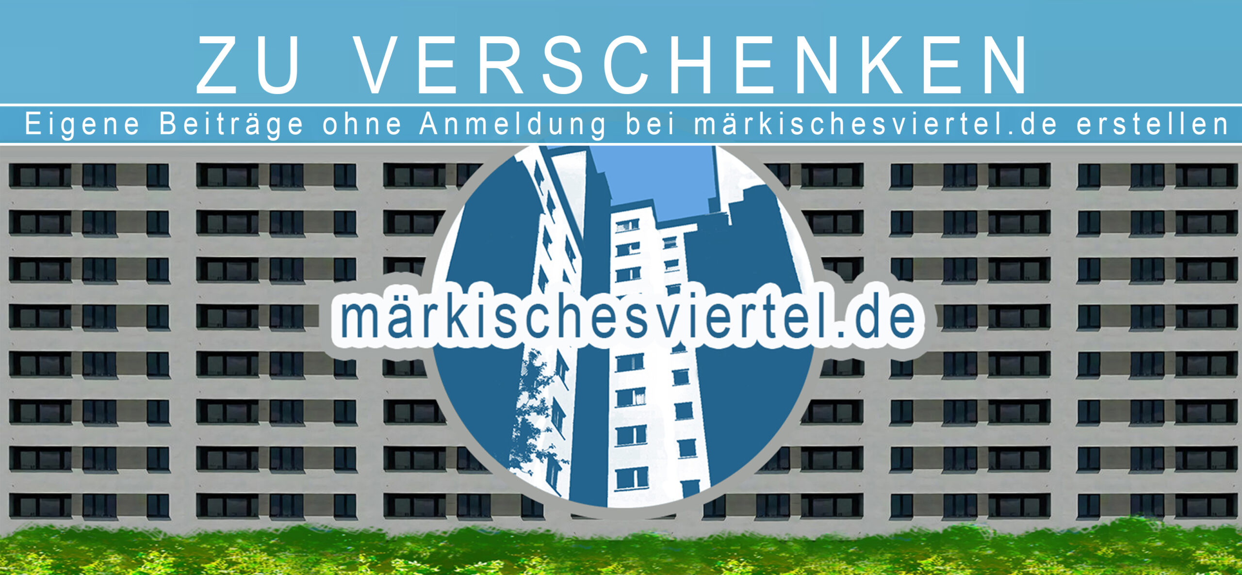 verschenken