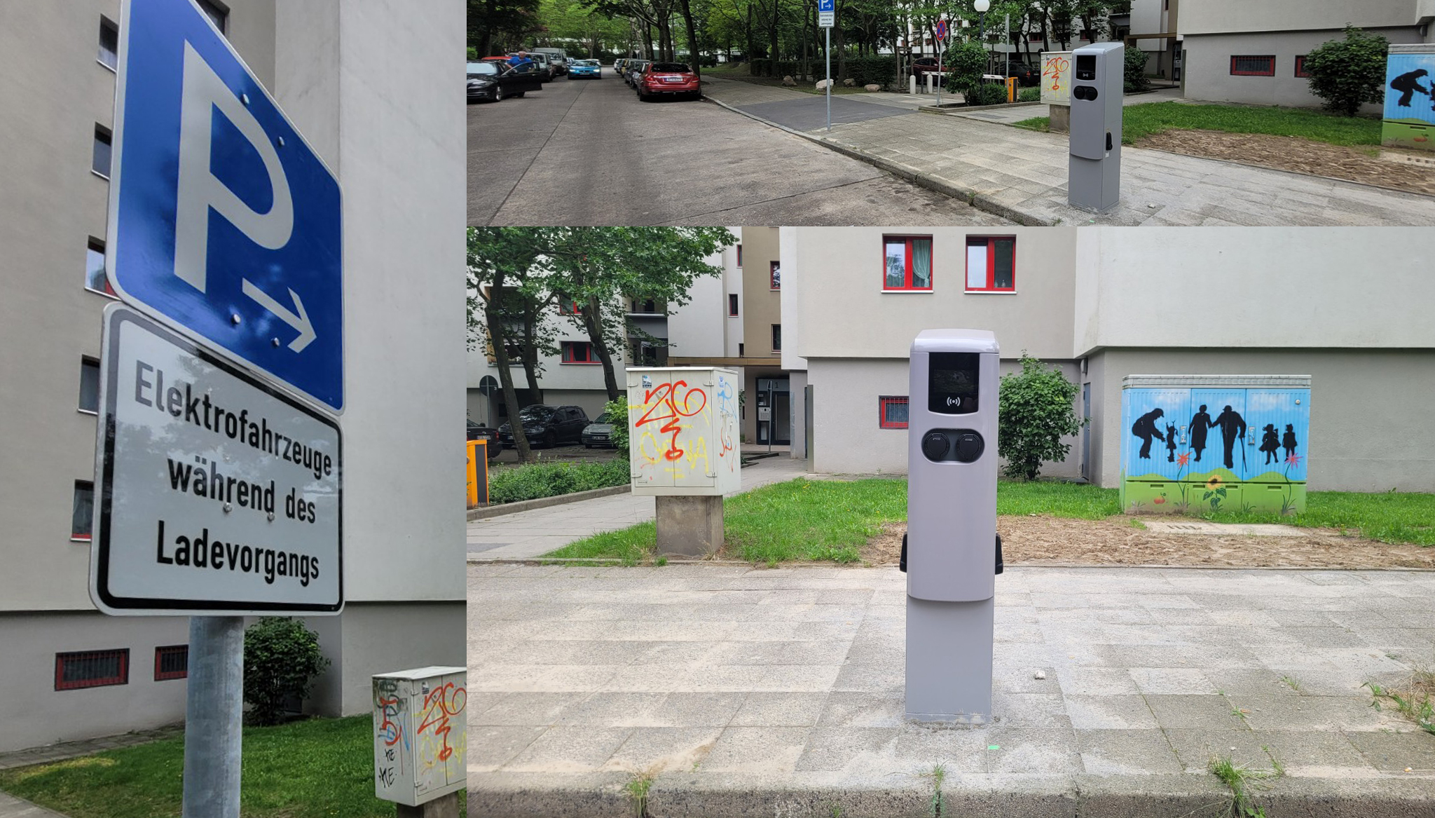 ladesäule e autos laden