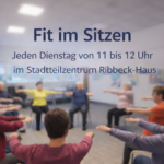 fit im sitzen
