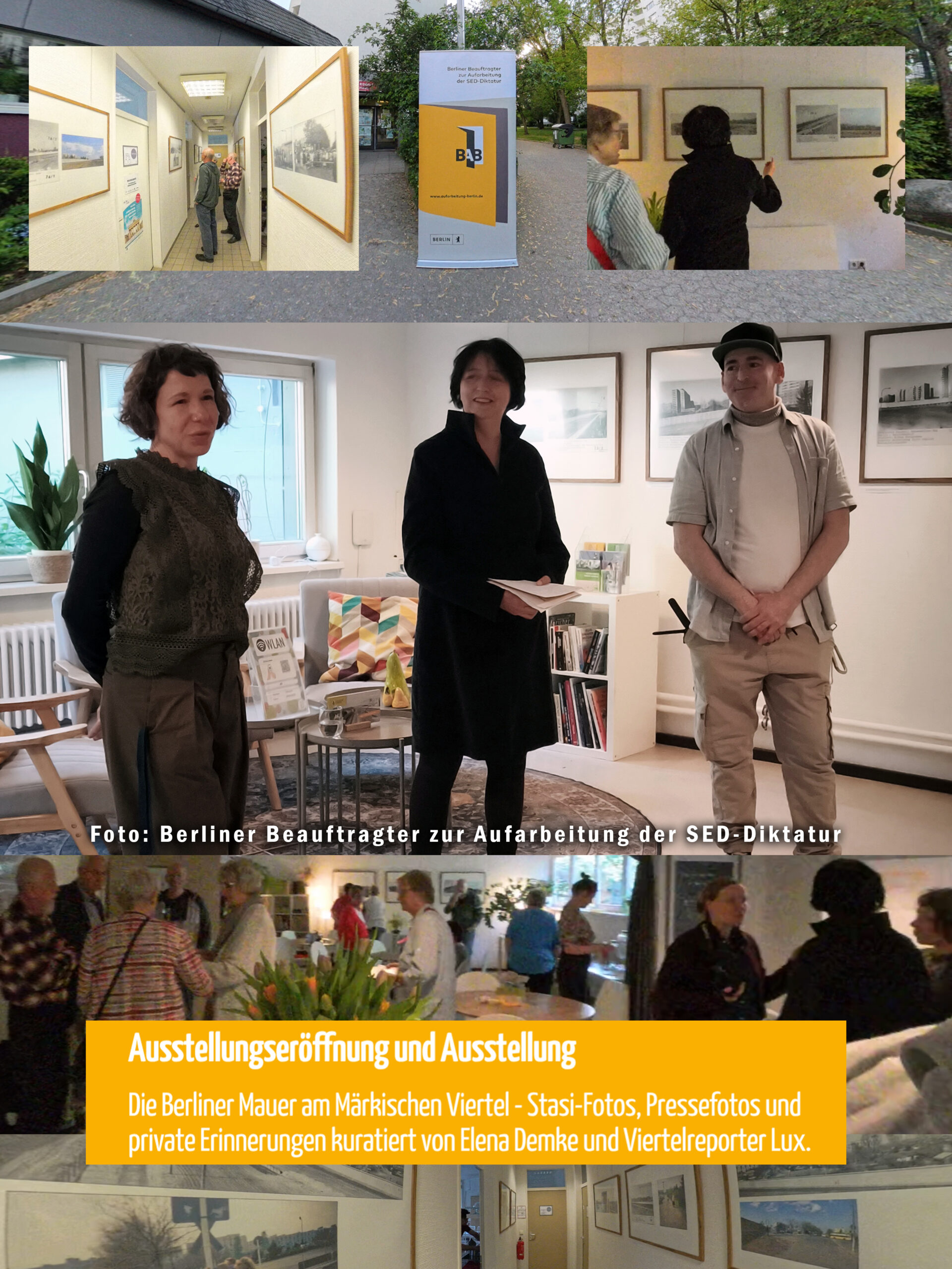 ausstellung berliner mauer eröffnung