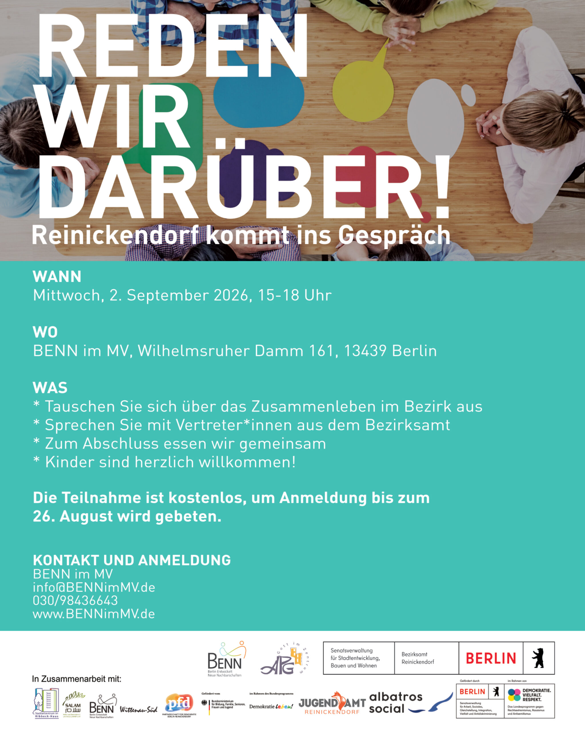 reden wir darüber