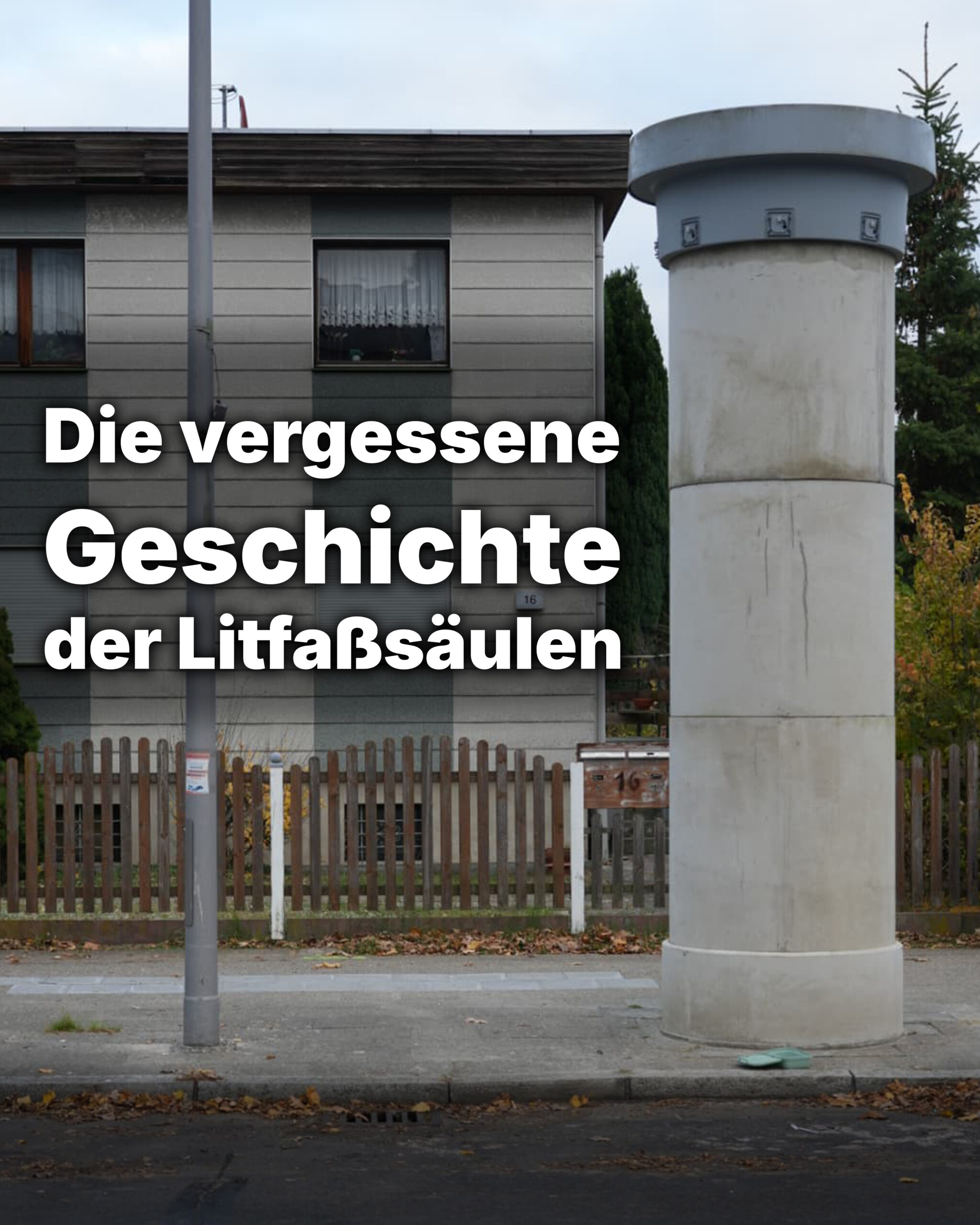 Litfaßsäulen